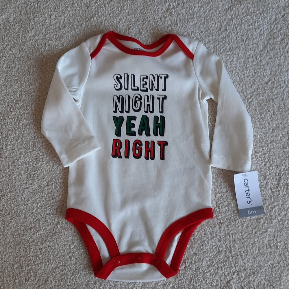 3 for $30. Long sleeve Christmas bodysuit